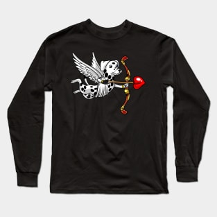 Dalmatian Dog Valentines Day Love Heart Pet Long Sleeve T-Shirt
